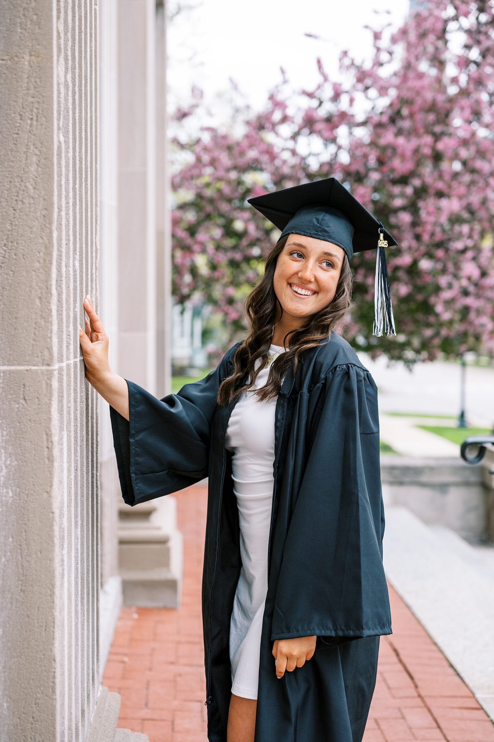 Kaneland High School Graduation Photos | Chicago high school graduation cap & gown portraits with Chicago senior photographer Kim Ritchie Photography.