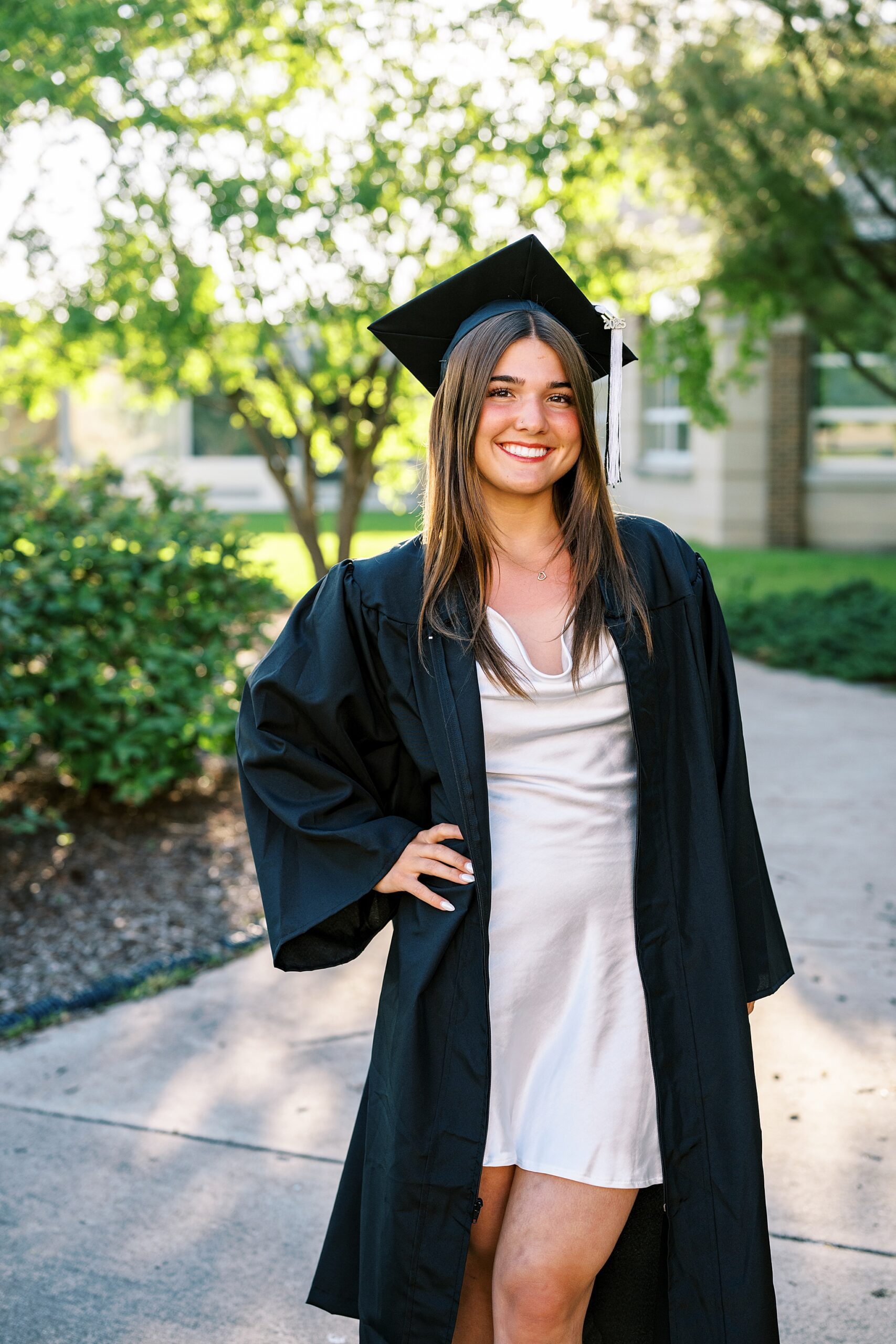 Kaneland High School Graduation Photos | Chicago high school graduation cap & gown portraits with Chicago senior photographer Kim Ritchie Photography.