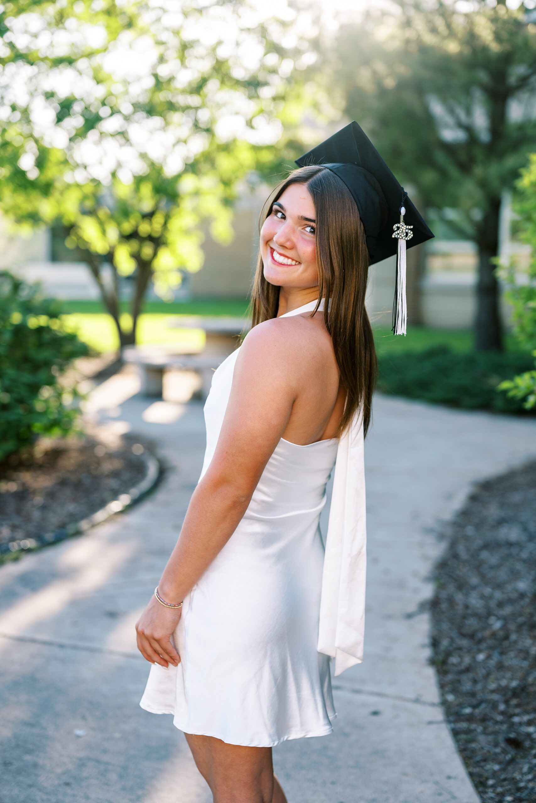 Kaneland High School Graduation Photos | Chicago high school graduation cap & gown portraits with Chicago senior photographer Kim Ritchie Photography.