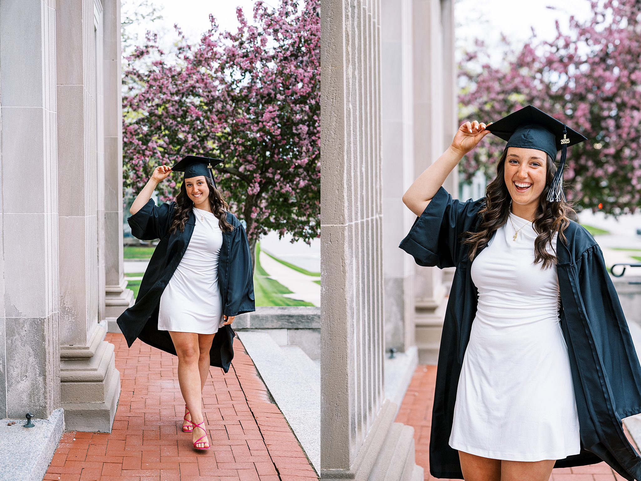 Kaneland High School Graduation Photos | Chicago high school graduation cap & gown portraits with Chicago senior photographer Kim Ritchie Photography.