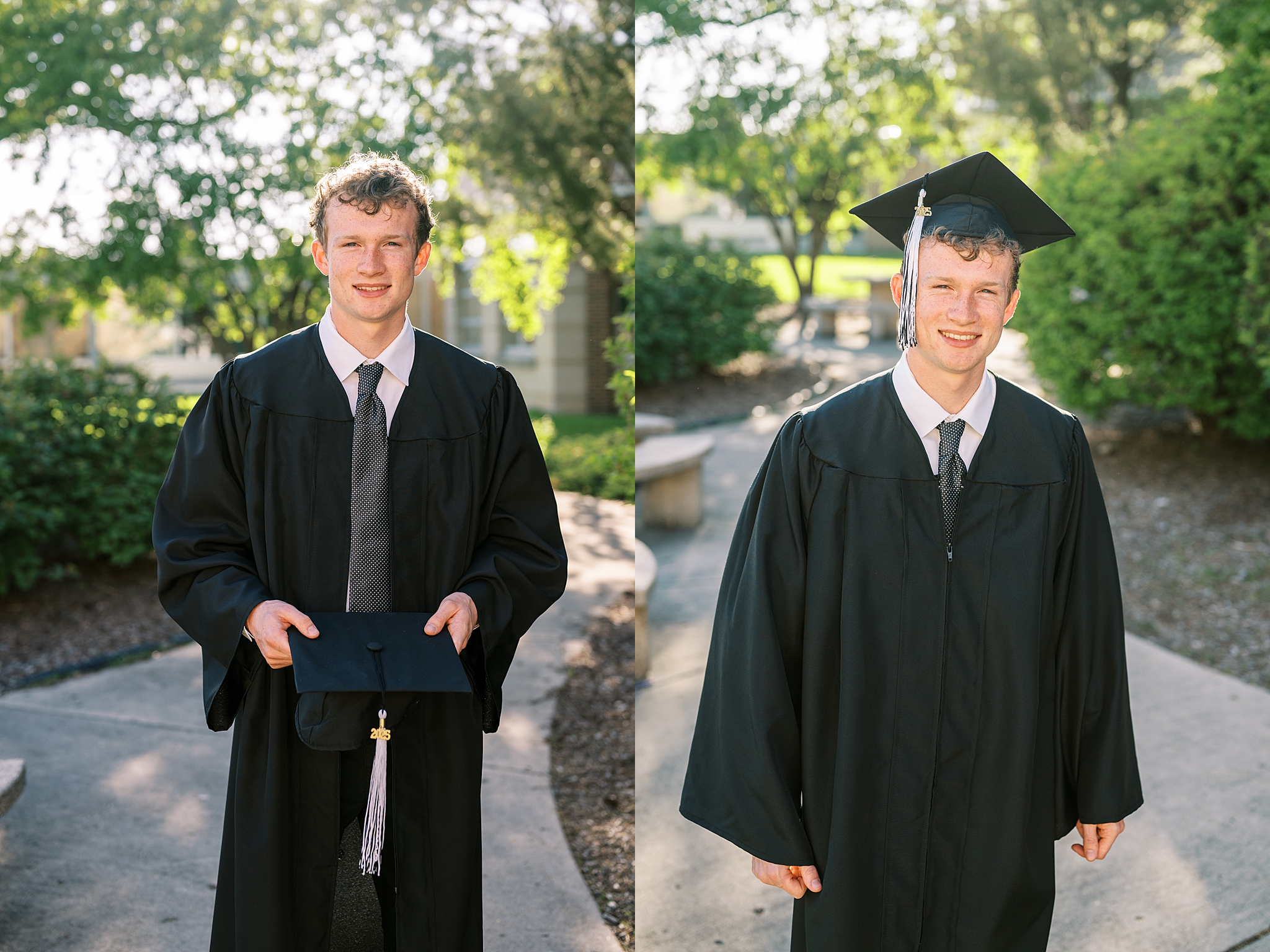 Kaneland High School Graduation Photos | Chicago high school graduation cap & gown portraits with Chicago senior photographer Kim Ritchie Photography.