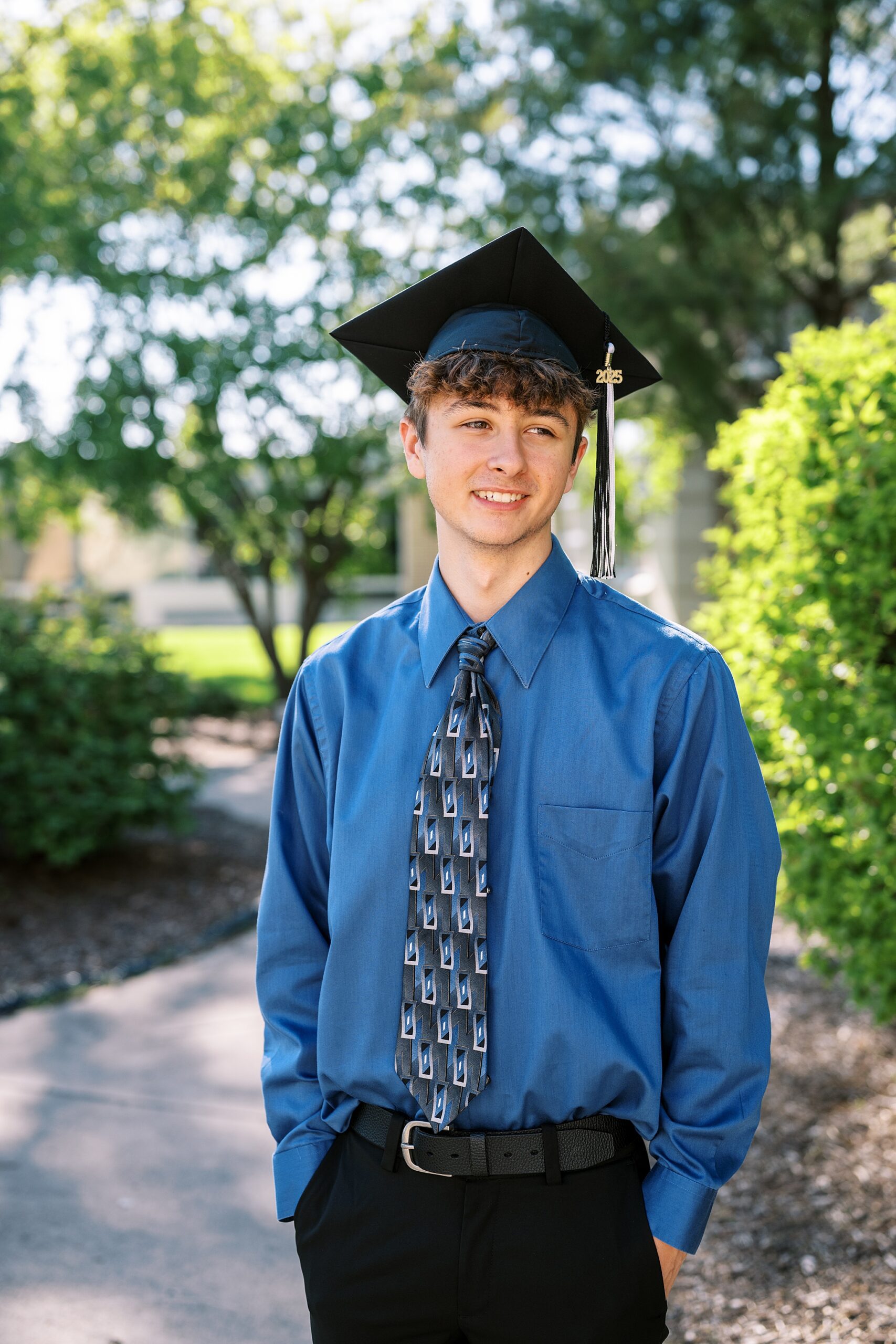 Kaneland High School Graduation Photos | Chicago high school graduation cap & gown portraits with Chicago senior photographer Kim Ritchie Photography.