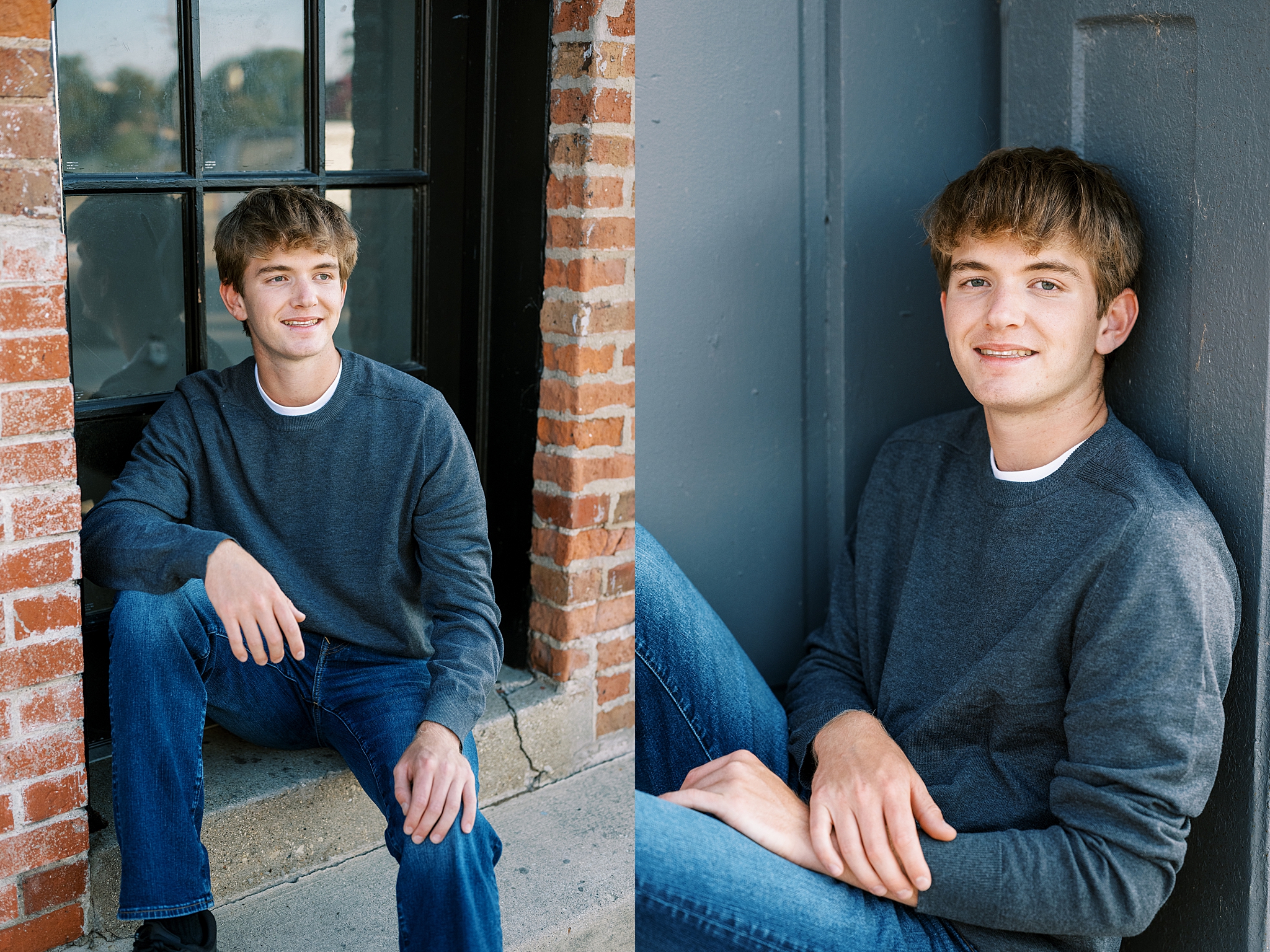 Senior photos in Downtown Aurora, Illinois. Summer & fall senior portrait locations in the west suburbs – Kim Ritchie is a Chicago senior photographer serving the west suburbs.