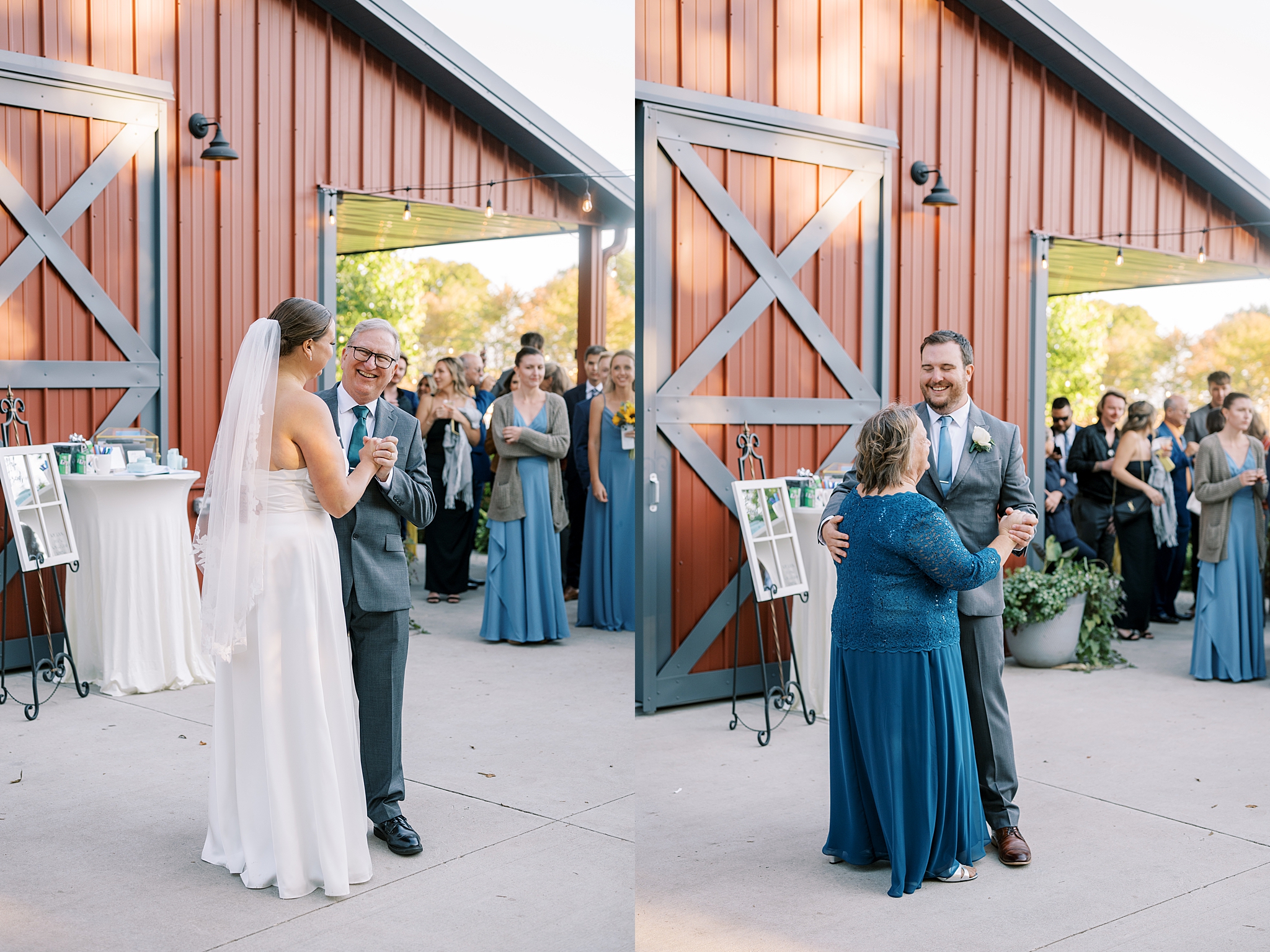 Fall wedding photos at Rosewood Farm in Sugar Grove, Illinois with Chicago wedding photographer Kim Ritchie Photography.