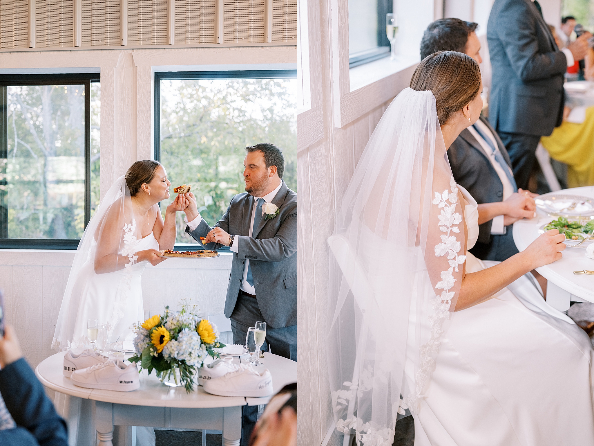 Fall wedding photos at Rosewood Farm in Sugar Grove, Illinois with Chicago wedding photographer Kim Ritchie Photography.