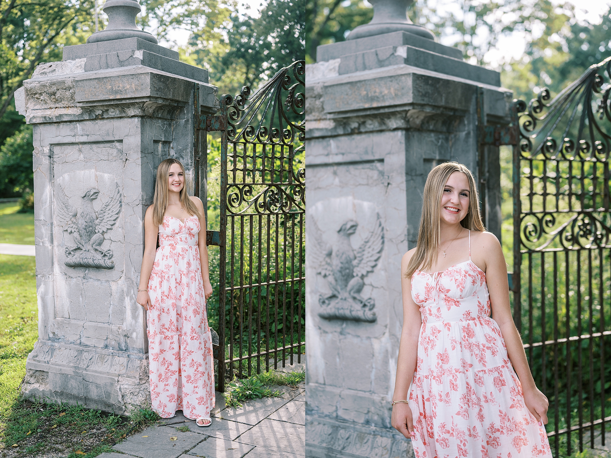 Inspiration for senior portraits in and around Geneva, Illinois with Chicago suburbs senior photographer Kim Ritchie Photography.