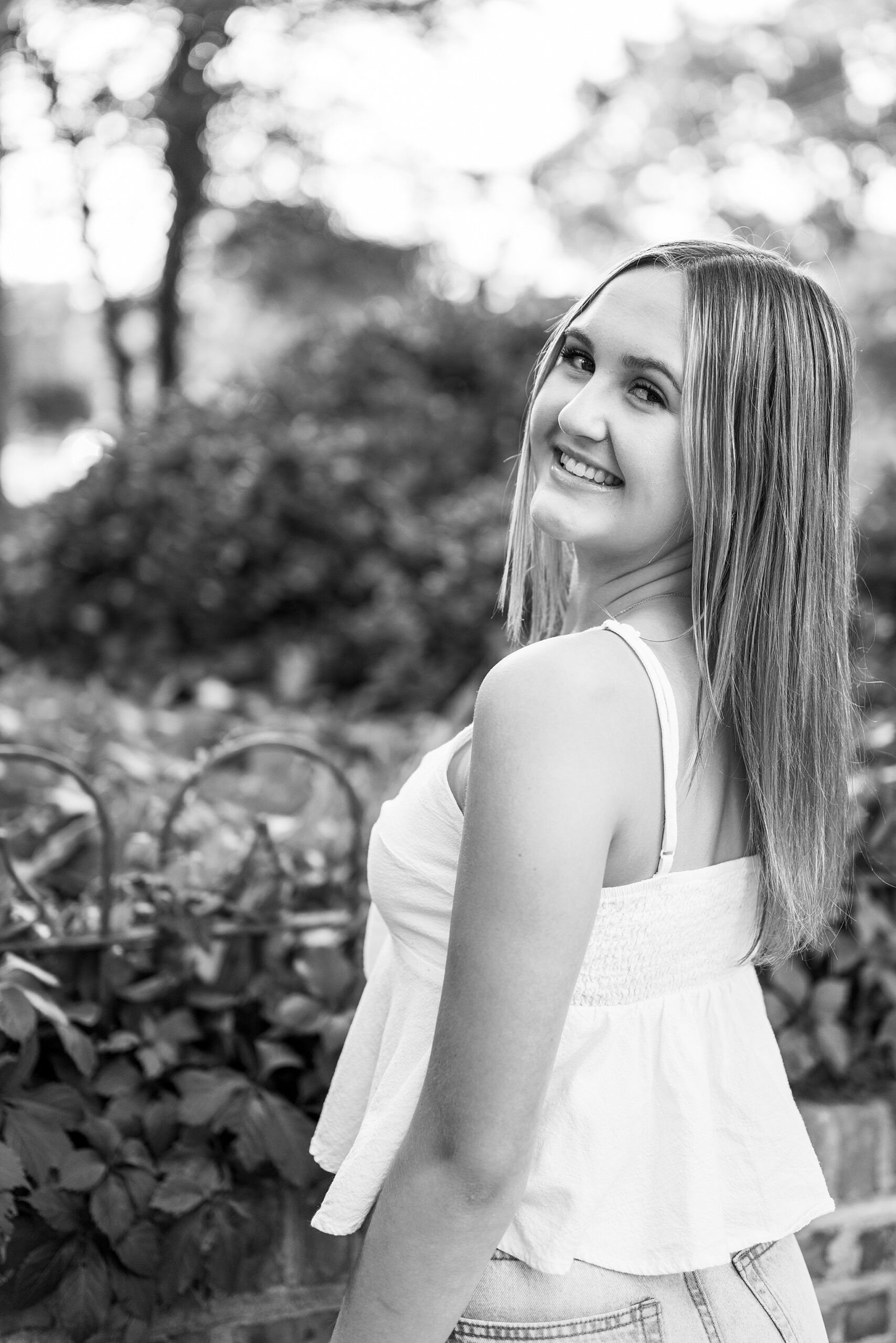 Inspiration for senior portraits in and around Geneva, Illinois with Chicago suburbs senior photographer Kim Ritchie Photography.