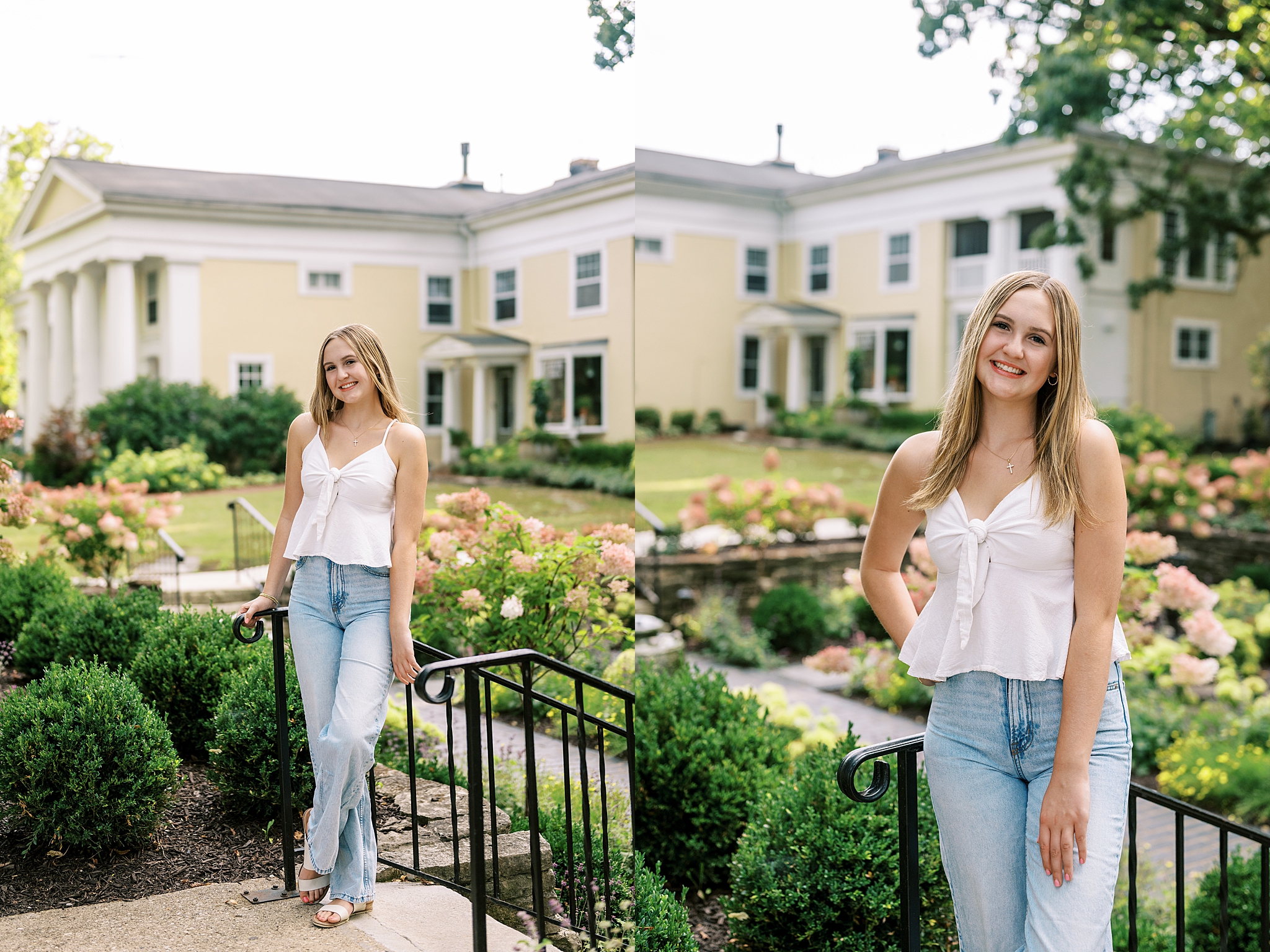 Inspiration for senior portraits in and around Geneva, Illinois with Chicago suburbs senior photographer Kim Ritchie Photography.