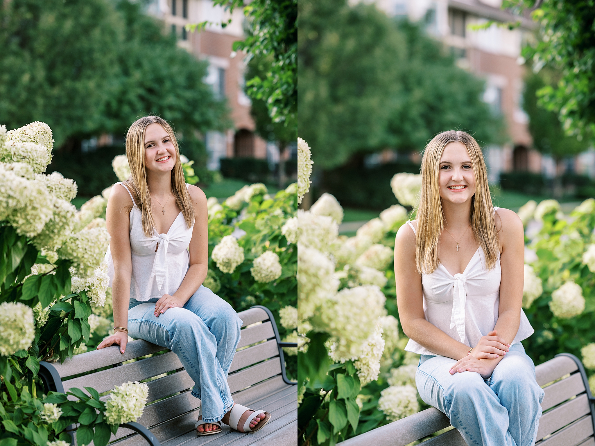 Inspiration for senior portraits in and around Geneva, Illinois with Chicago suburbs senior photographer Kim Ritchie Photography.