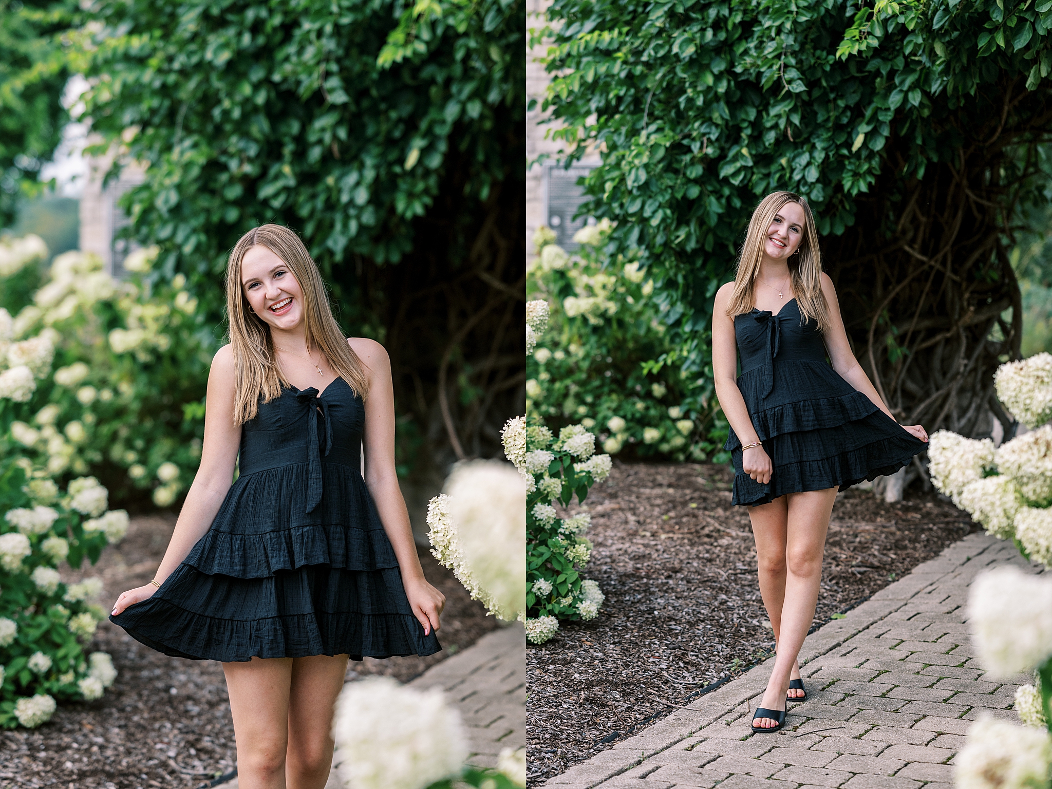 Inspiration for senior portraits in and around Geneva, Illinois with Chicago suburbs senior photographer Kim Ritchie Photography.