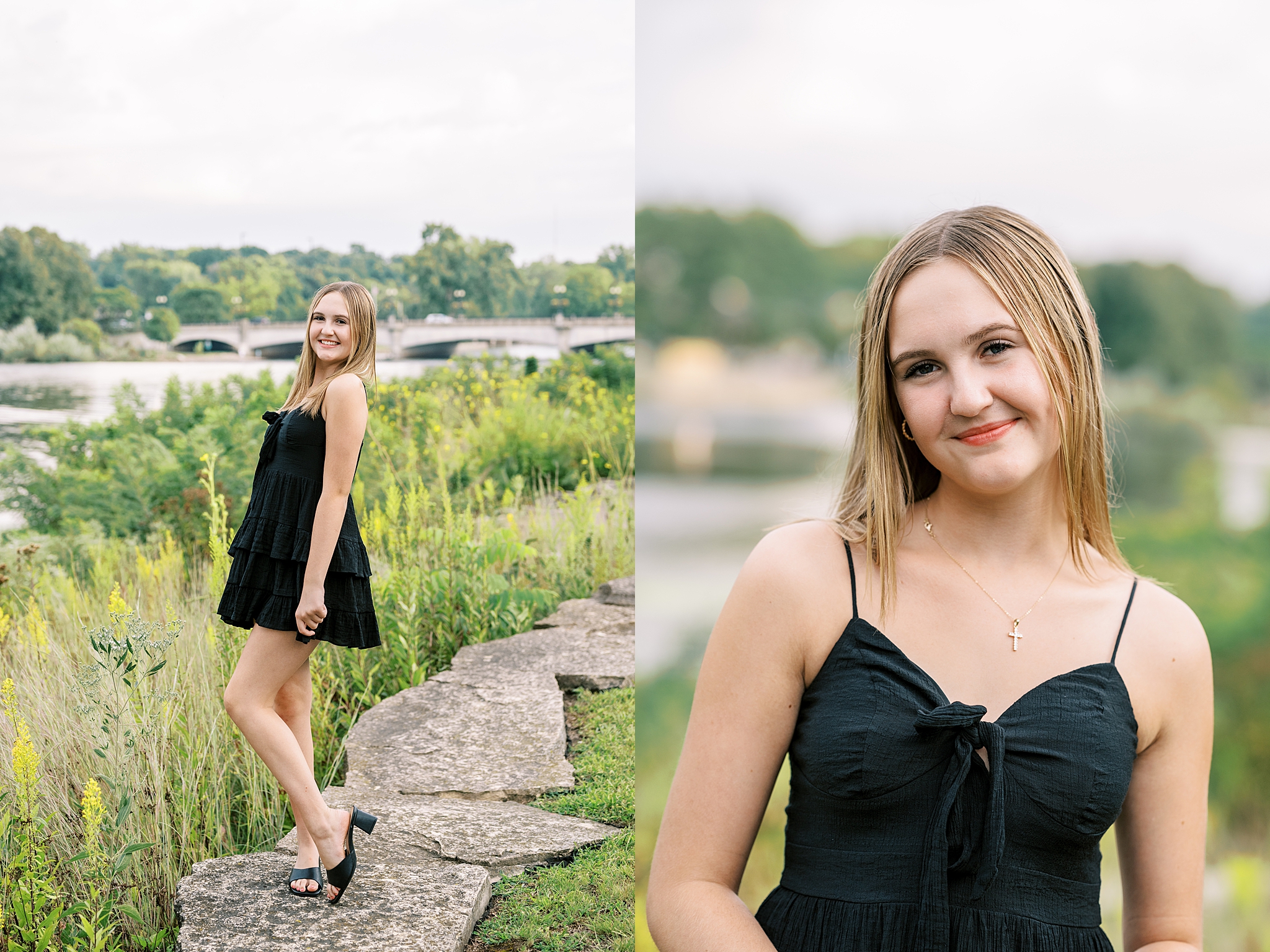 Inspiration for senior portraits in and around Geneva, Illinois with Chicago suburbs senior photographer Kim Ritchie Photography.
