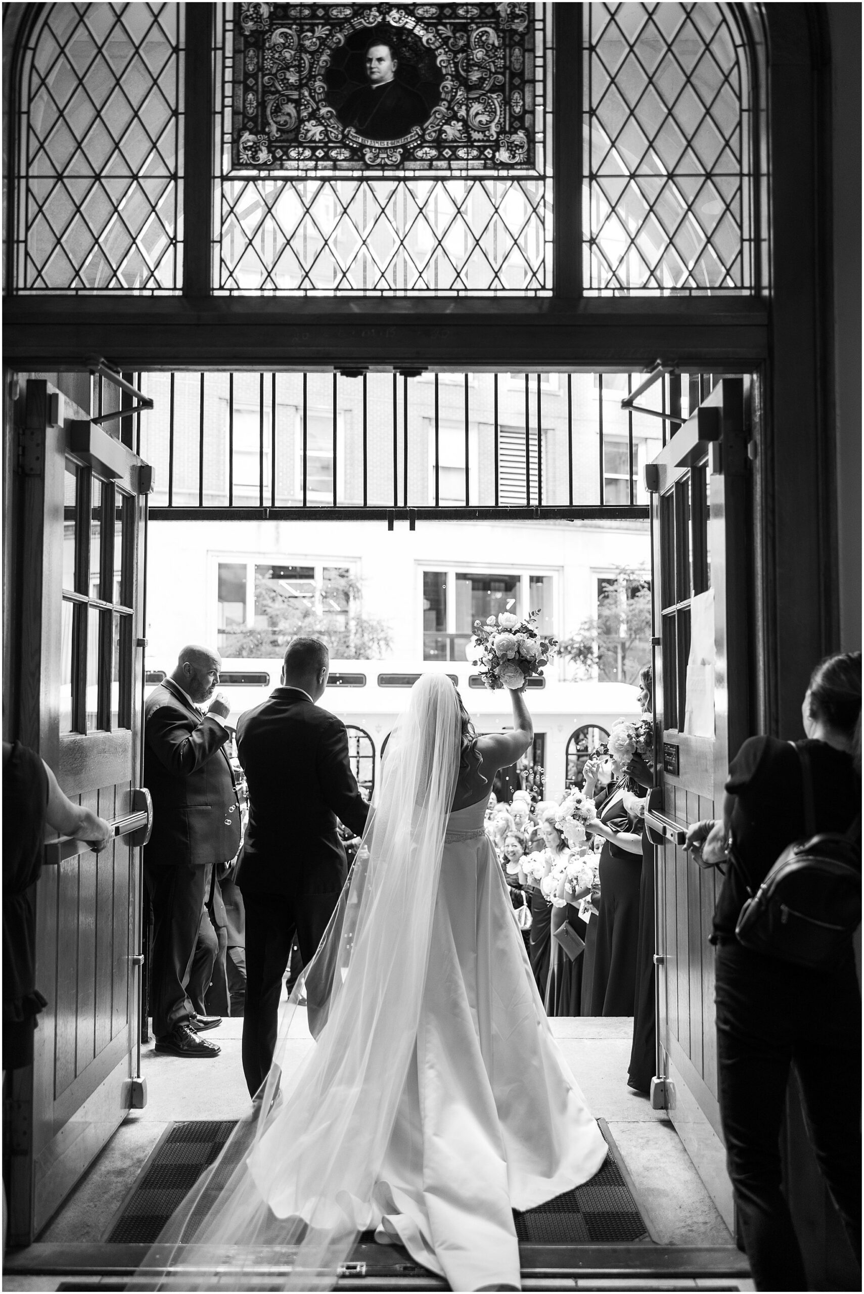 Chicago wedding photographer, Chicago wedding, Chicago wedding photography, St. James Chapel wedding, St. James Chapel Chicago, Chicago church wedding, Chicago wedding venue, early summer Chicago wedding, Chicago wedding portraits, Olive Park wedding photos, Chicago Board of Trade wedding photos, LaSalle Street Bridge wedding photos, Chicago river wedding, River Roast wedding, River Roast Chicago wedding, Kim Ritchie Photography
