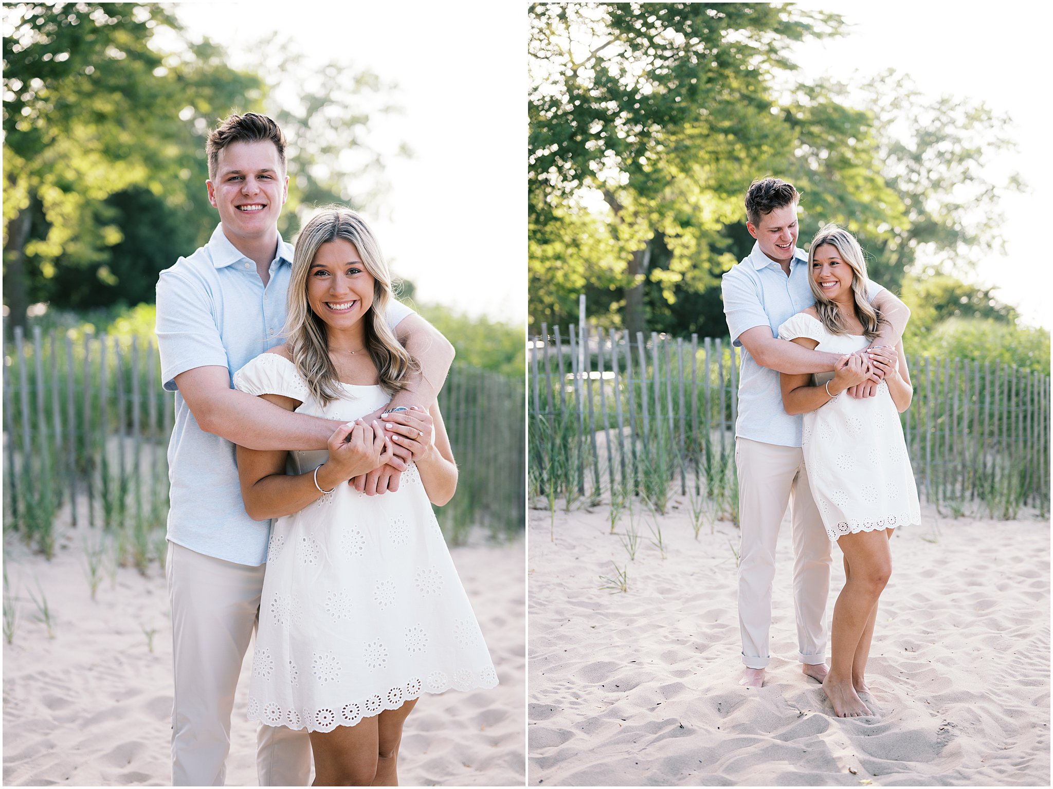 Gillson Beach engagement session, Gillson Beach engagement photos, Gillson Park engagement photos, Wilmette engagement photographer, Wilmette engagement session, Chicago engagement photographer, Chicago engagement photos, Lake Michigan engagement photos, North Shore engagement photographer, summer engagement session, beach engagement photos, Illinois engagement photographer, Chicago beach engagement photos, Lake Michigan beach photos, Kim Ritchie Photography