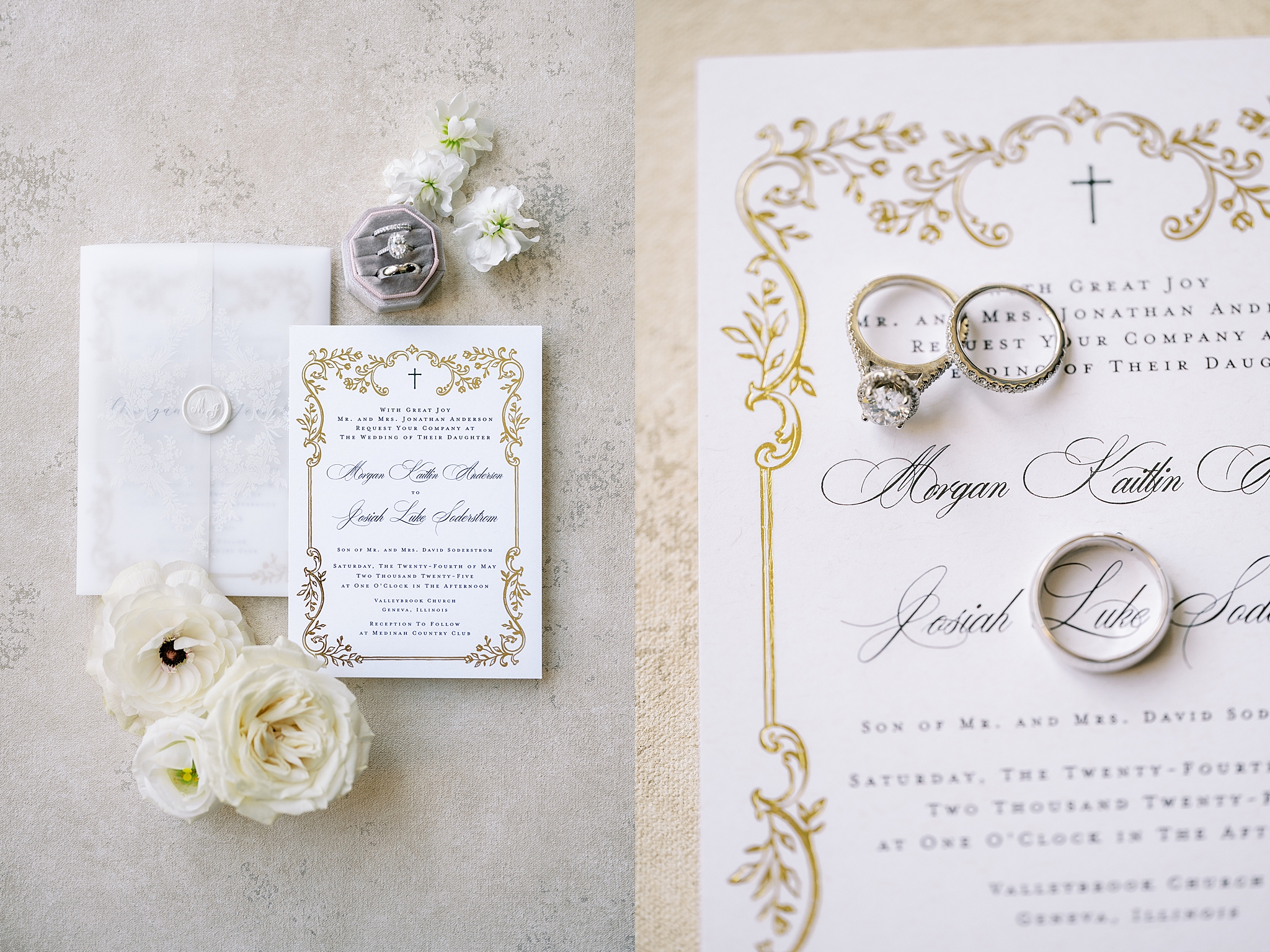 Summer Medinah Country Club wedding day with Chicago wedding and portrait photographer Kim Ritchie Photography.